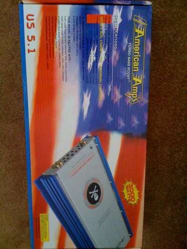 American Amps 3000watt  5.1ch great buy